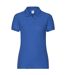 Polo Femme Bleu Roi Fruit Of The Loom-1