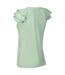 Regatta Womens/Ladies Ferra Frill T-Shirt (Quiet Green) - UTRG8973