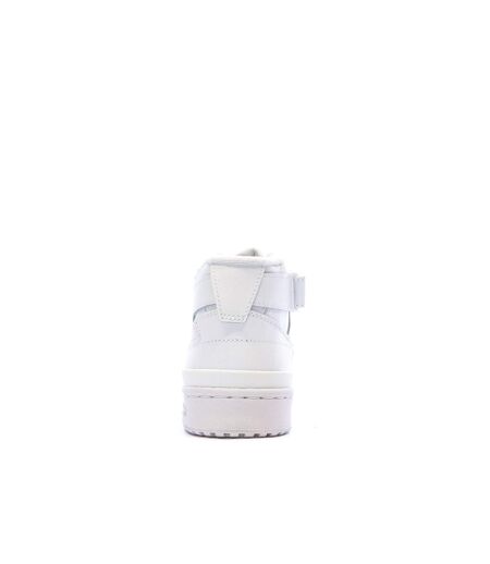 Baskets blanches homme adidas forum mids