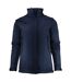 Womens/ladies Skeleton Soft Shell Jacket Dark Navy Printer-2