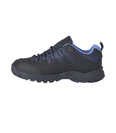 Womens/ladies Mitzi Low Cut Hiking Shoes Charcoal Grey Trespass
