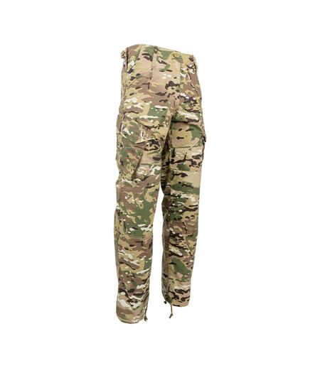 Pantalon À Poches Motif/style Camouflage Pcs Homme Vert Viper