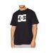 T-Shirt noir/blanc homme dc shoes star-1