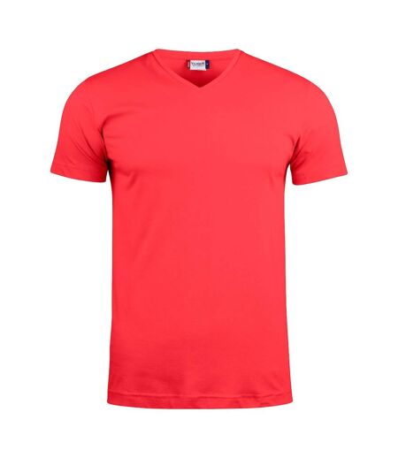 T-shirt basic adulte rouge Clique