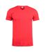 T-shirt basic adulte rouge Clique