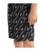 Mens jacquard shorts black Umbro