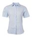 chemise popeline manches courtes - JN679 - femme - bleu clair