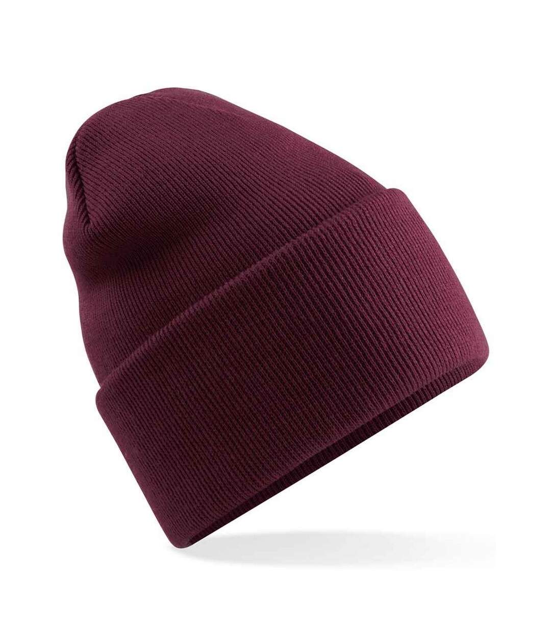 Bonnet Original Adulte Bordeaux Beechfield-1