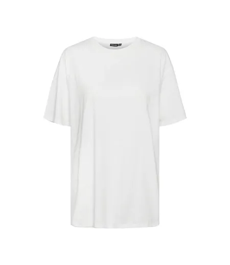 T-Shirt blanc femme pieces kitty