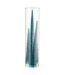 Lot de 3 Sapins de Noël Déco Paillettes 40cm Bleu-2