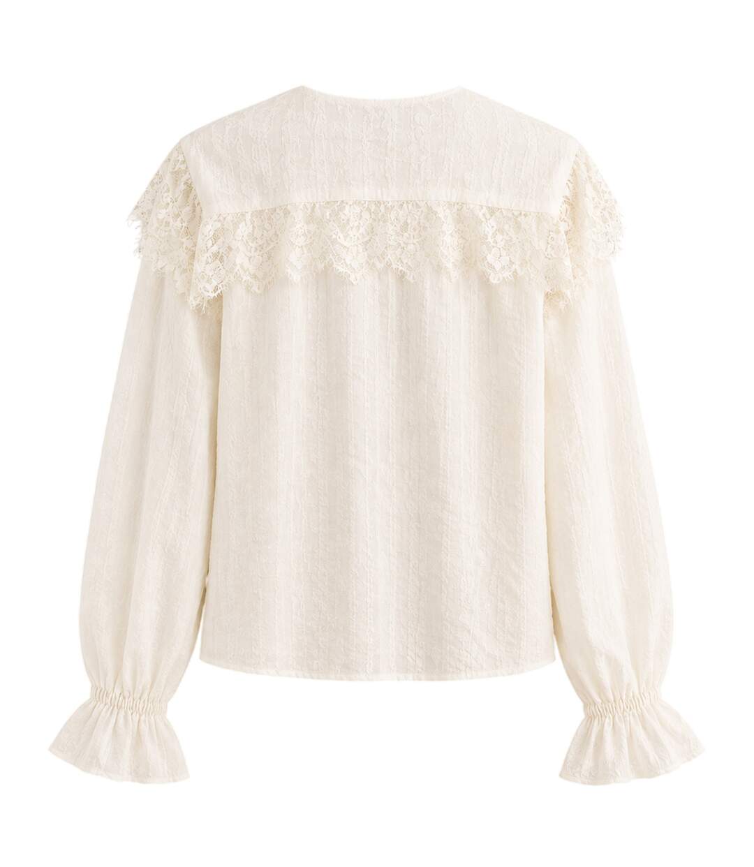 Blouse Motif/style Broderie Florale Femme Blanc Cath Kidston-2