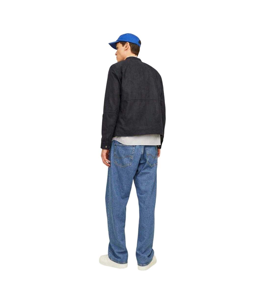 Veste Motard Homme Noir Vif Jack And Jones-2