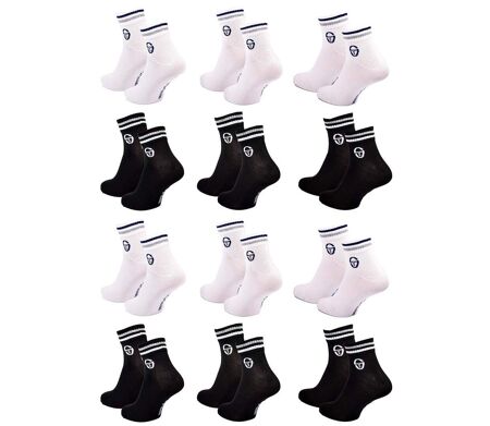 Chaussettes SERGIO TACCHINI QUARTER 12 Pcs 0115