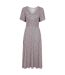 Womens/ladies como floral dress coral Mountain Warehouse-1