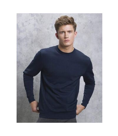 Kustom Kit Mens Klassic Knitted Sweatshirt (Navy Blue) - UTBC3725