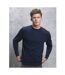 Kustom Kit Mens Klassic Knitted Sweatshirt (Navy Blue) - UTBC3725-1