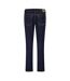 Womens/ladies Rinse Skinny Jeans Black Puma-2