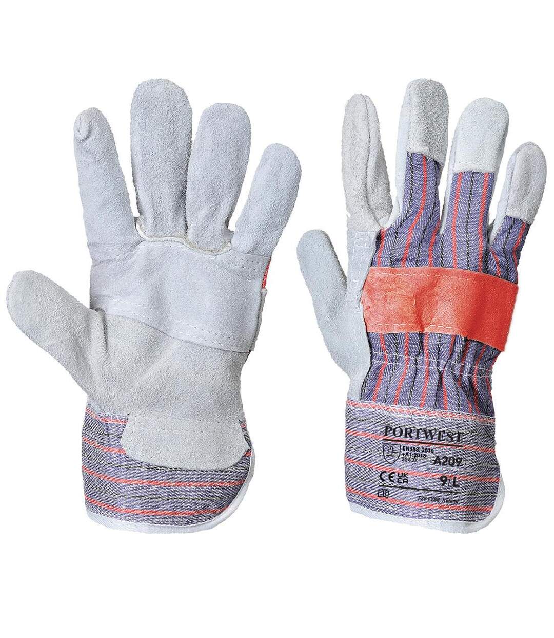 Gants de manutention classic canadian adulte xl gris Portwest-1