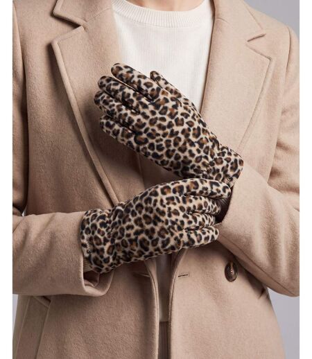 Isotoner Gants femme ultra déperlants extensibles en lycra