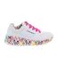 Baskets Lovely Luv Fille Blanc Skechers-4