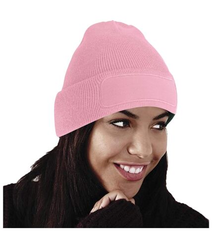 Beechfield Unisex Plain Winter Beanie Hat / Headwear (Ideal for Printing) (Dusky Pink) - UTRW239