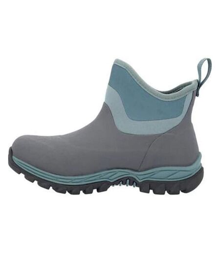 Muck Boots Womens/Ladies Arctic Sport II Contrast Ankle Boots (Gray/Trooper Blue) - UTFS10422