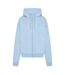 Veste À Capuche Femme Bleu Chiné USA-3