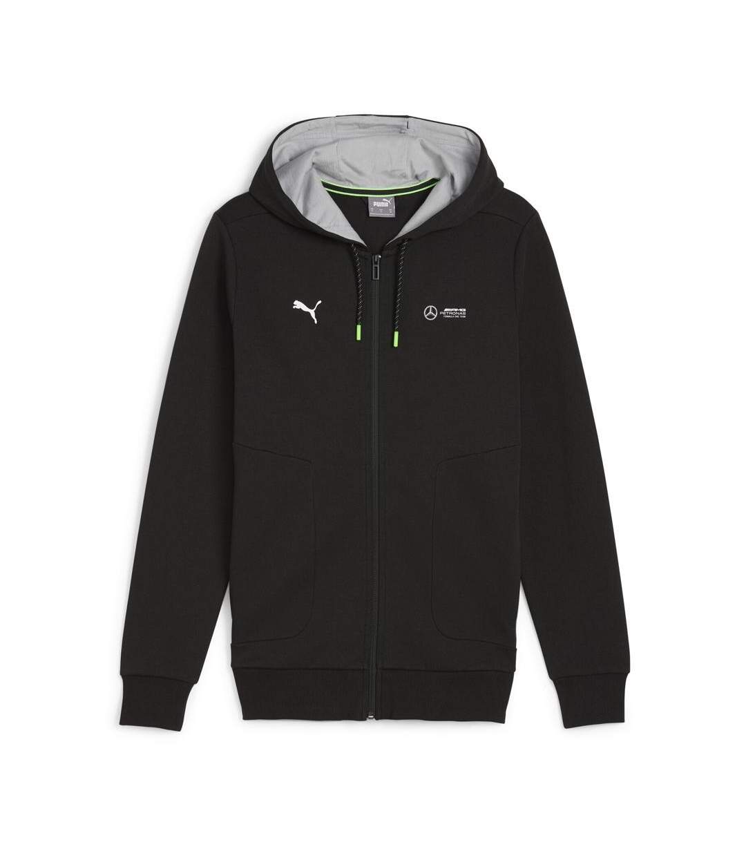 Sweat Zippe Noir Homme Puma Mapf1 Hooded - L-1