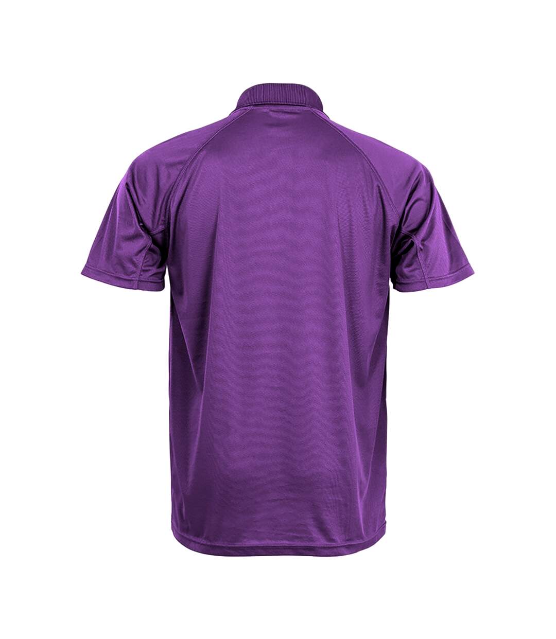 Spiro Impact Mens Performance Aircool Polo T-Shirt (Purple)