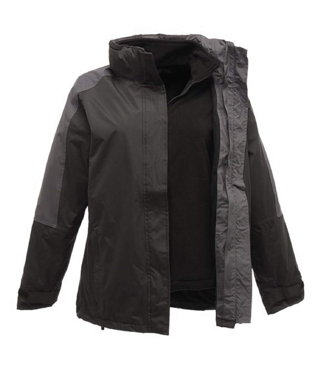 Veste parka femme 3 en 1 - TRA132 - noir