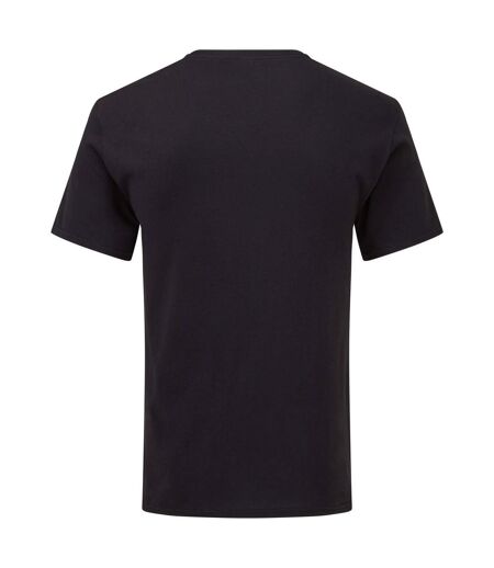 Fruit Of The Loom Mens Original V Neck T-Shirt (Black)