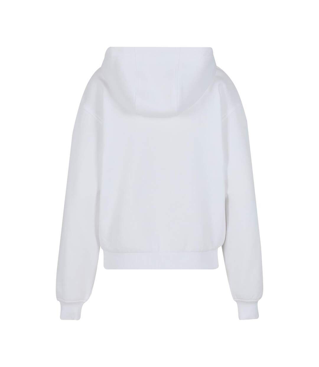 Sweat À Capuche Femme Blanc Build Your Brand-3