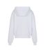Sweat À Capuche Femme Blanc Build Your Brand-3