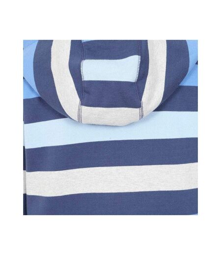 Sweat Motif/style Rayé Femme Bleu Hivernal Lazy Jacks