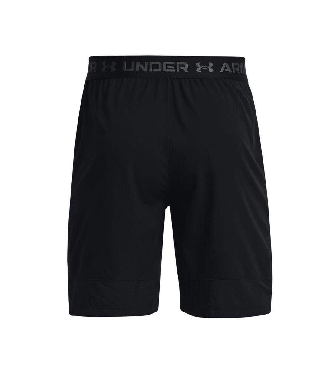 Short de sport noir homme under armour vanish woven-2