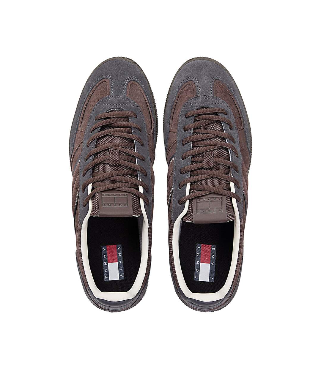 Baskets Motif/style À Rayures Greenwich Homme Noir Délavé Tommy Jeans-4