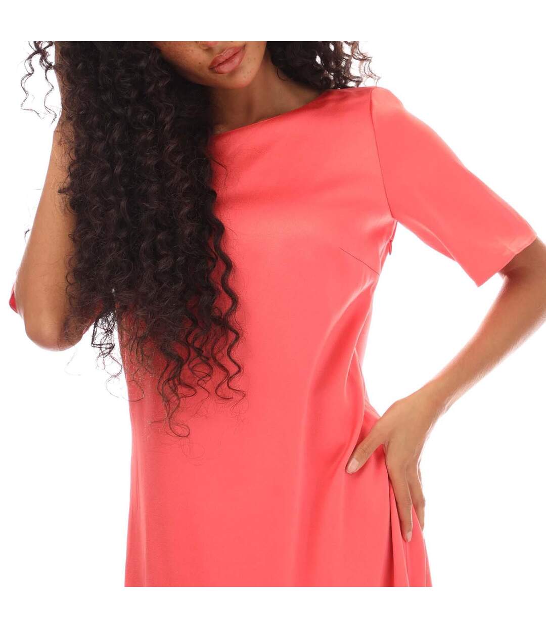 Robe Dibeca Femme Rose Boss-3