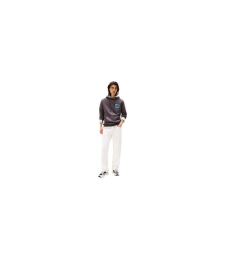 Mens Hoodie Washed Black Tommy Jeans