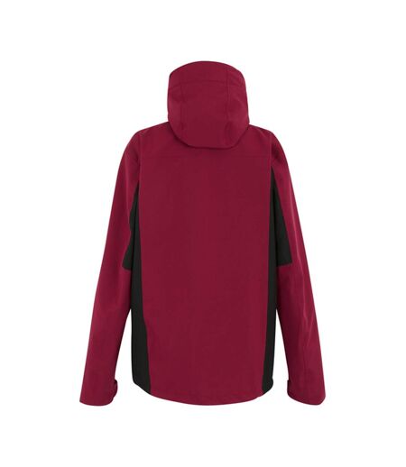 Veste Imperméable Birchdale Homme Pourpre Foncé Noir Regatta