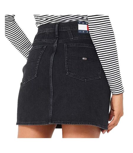 Jupe Mom Noir Femme Tommy Hilfiger Skirt - 26