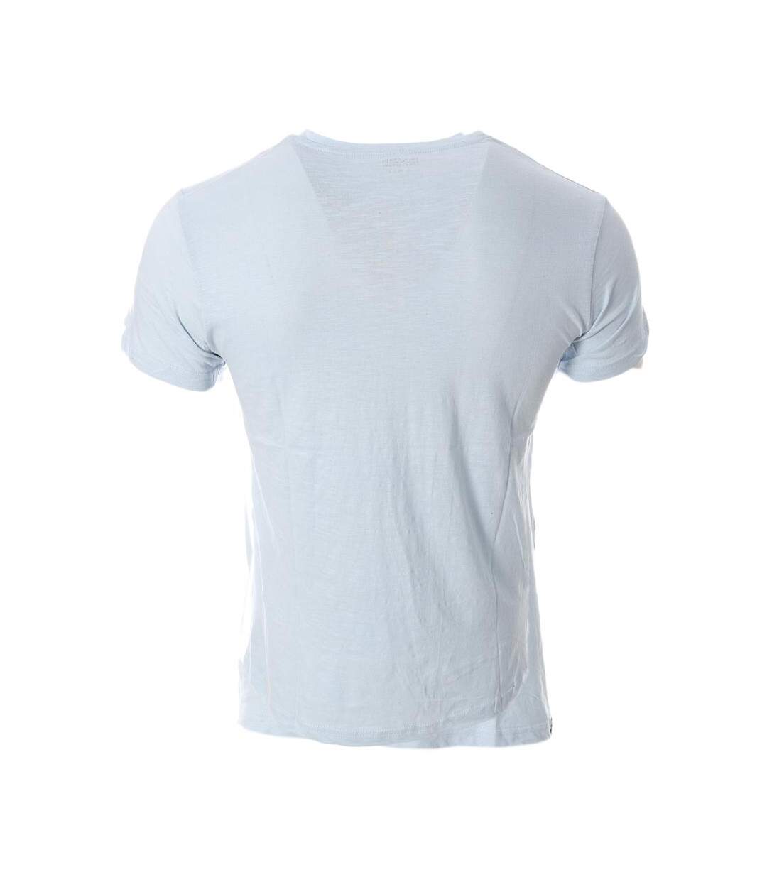 T-shirt bleu clair homme paname brothers tazio - 4xl-2