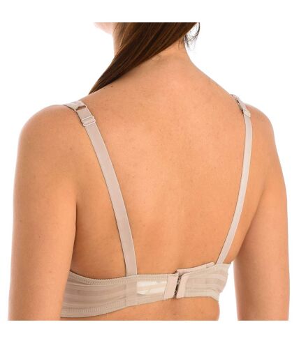 Underwired and non-padded bra for women, CLAUDIA model. Natural support, comfort and everyday elegance.
