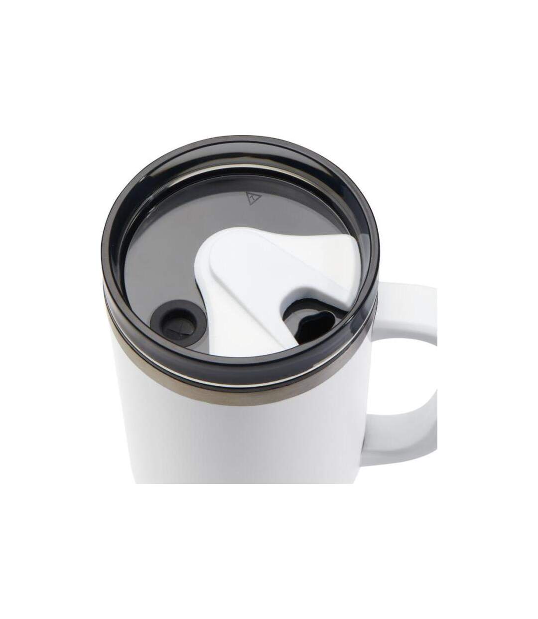 Melbourne 1200ml mug with straw one size white Generic-4