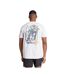 T-shirt App Homme Blanc Adidas-3