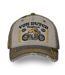 Casquette baseball adulte devant avec broderie effet usé Retro Racer Vondutch-2