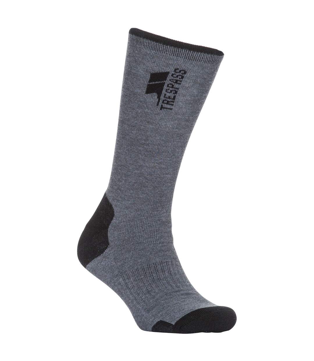 Chaussettes de randonnée fairer homme gris chiné Trespass