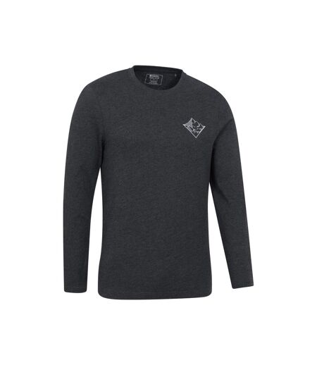 T-shirt mountain view homme gris foncé Mountain Warehouse