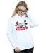 Disney - Sweat à capuche MICKIE AND MINNIE YEARS - Femme (Blanc) - UTBI11404-2