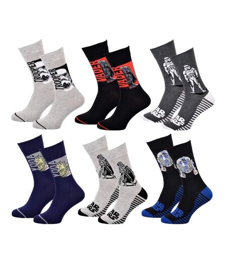 Chaussettes Star Wars - Pack de 6