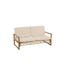 Banc de Jardin 2 Places Paradis 150cm Naturel